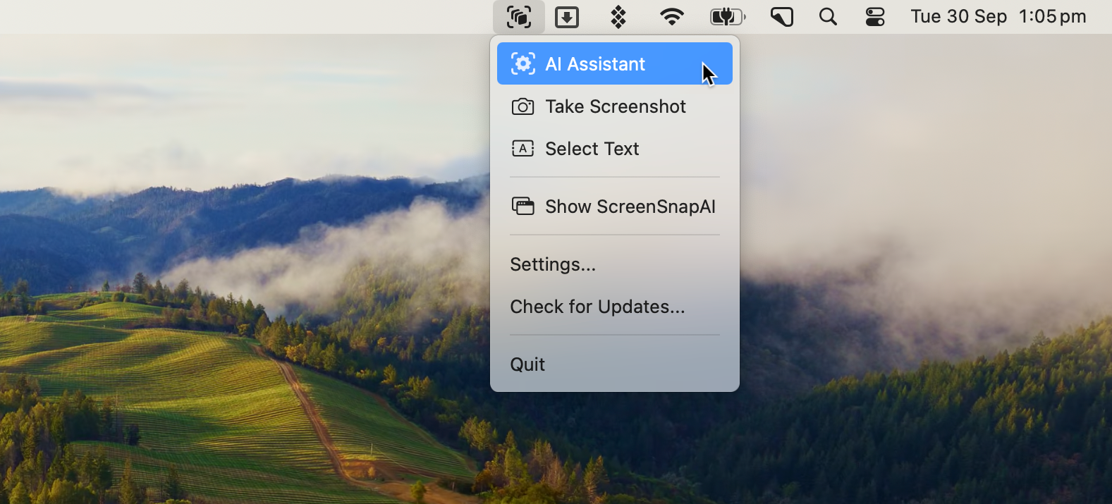 Step 1: Open AI Assistant