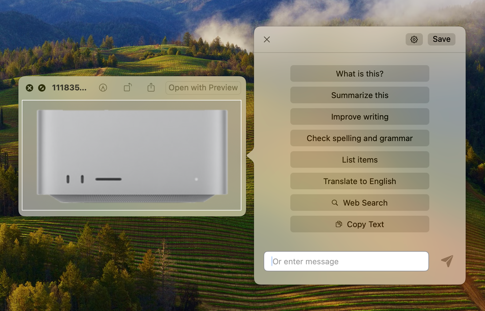 Step 2: Select screen area